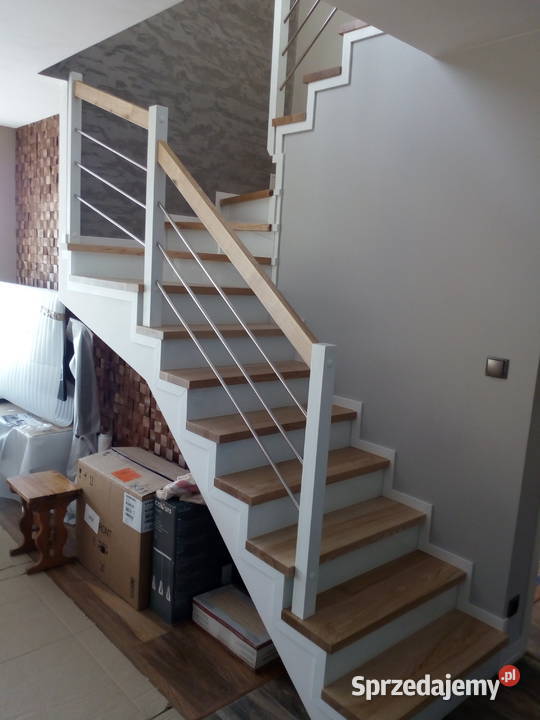 schody drewniane stolarstwo świętokrzyskie Chełmce