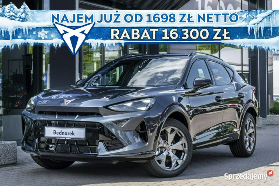 Cupra Formentor 15 eTSI 150 DSG Dostępny ręki relingi dachowe Łódź