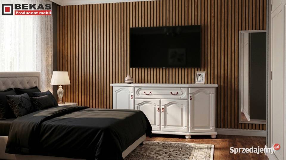 Komoda 180 Biała Skandynawia Dębowy Biały MAT 82cm sprzedam