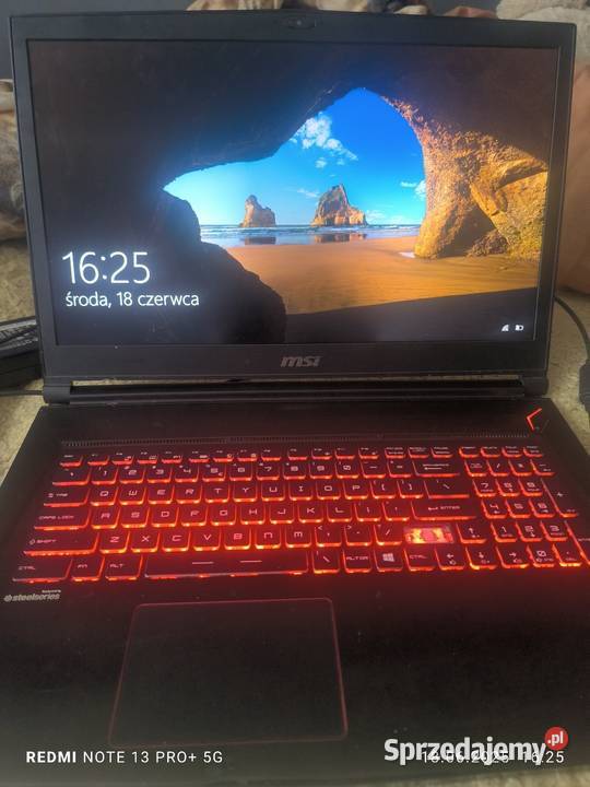 Sprzedam laptop MSI Gamingowy sprzedam