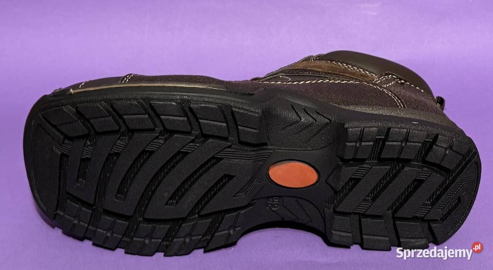 Brązowe młodzieżowe ocieplane buty rozmiar 38 Żyrardów sprzedam