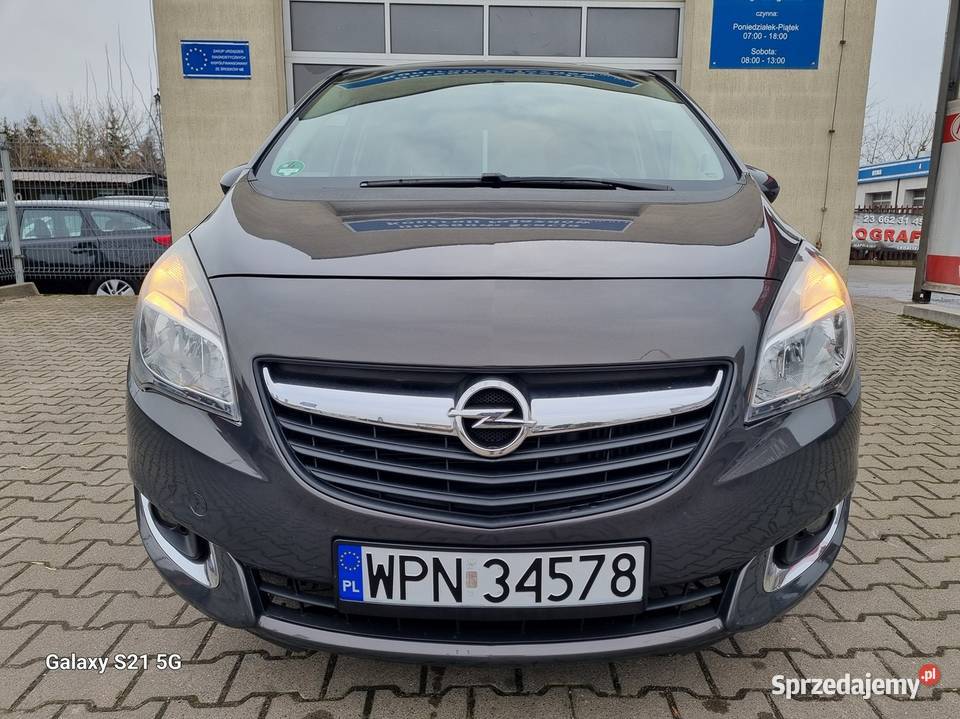 Opel Meriva B LIFT 14 120 BenzynaGAZ alufelgi 192000km Płońsk