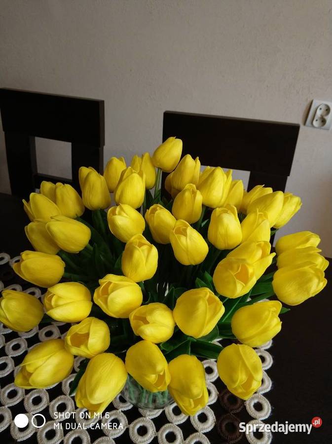 Tulipany lateksowe Dekoracje i ozdoby