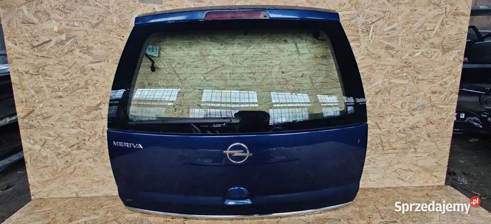 TYLNA KLAPA TYŁ POKRYWA GABAŻNIKA TYŁ SZYBA OPEL osobowe Rudziniec