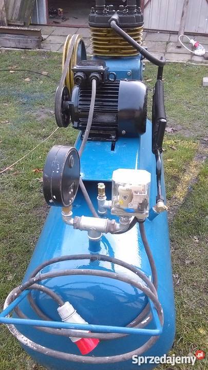sprężarka kompresor agregat powietrza wan 250 Strzyżewice