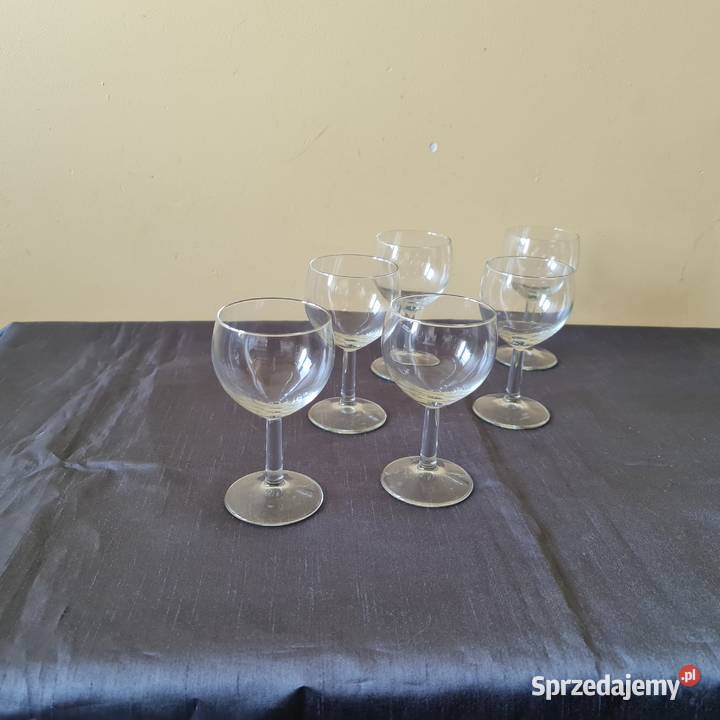 Kieliszki gładkie na nóżce mazowieckie Warszawa