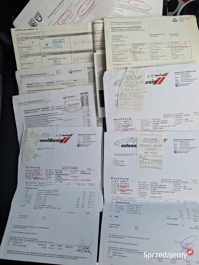 Renaut Twingo 3 Bezwyp Serwis Klimat 999 71 Samochody osobowe Wanaty