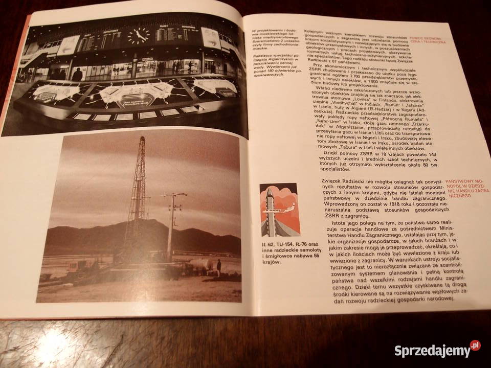 Książka Stosunki gospodarcze ZSRR z zagranicą z Łódź