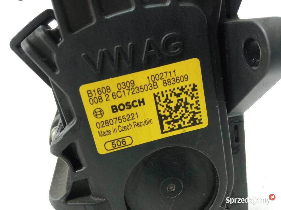 PEDAŁ POTENCJOMETR GAZU 0280755221 Skoda Fabia
