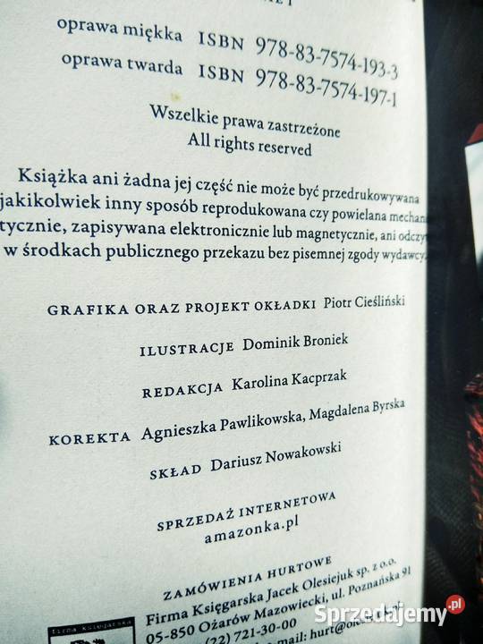 Ja inkwizytor Piekara książki fantasy Warszawa