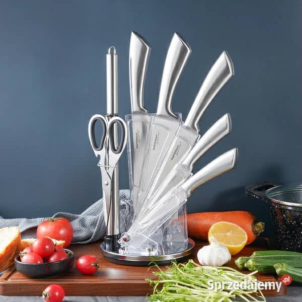 Noże na stojaku Narzędzia Łódź