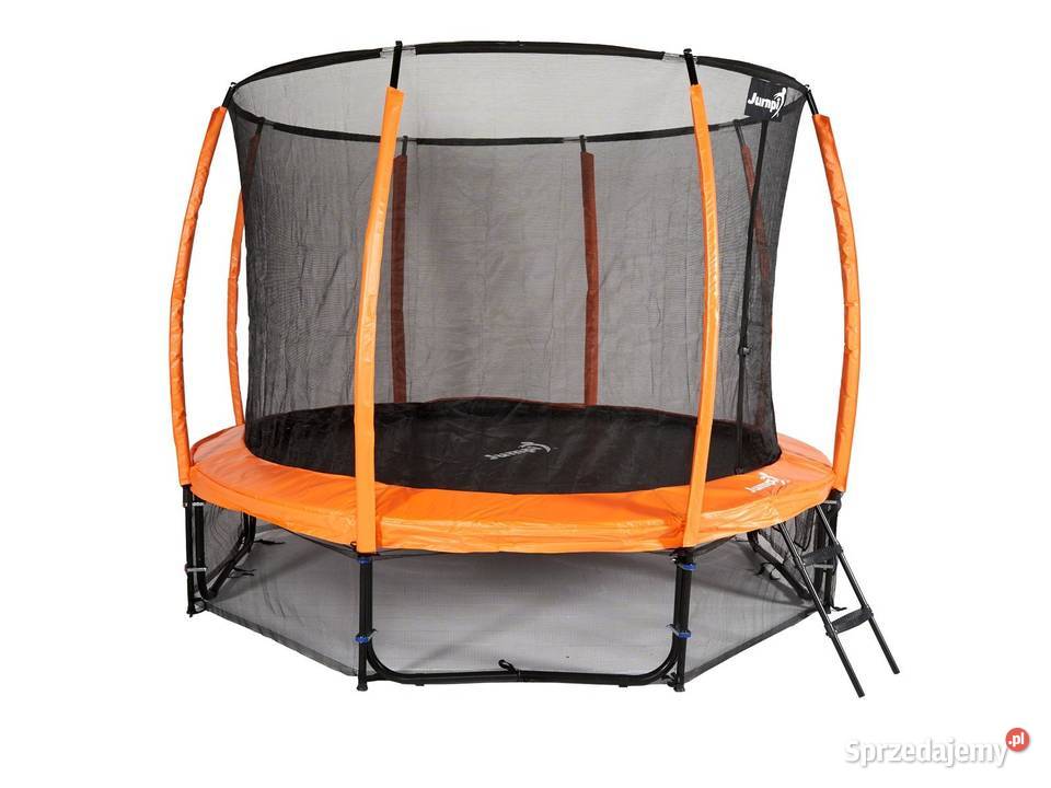 Trampolina Ogrodowa 37412ft Pomarańczowa Maxy Elizewo