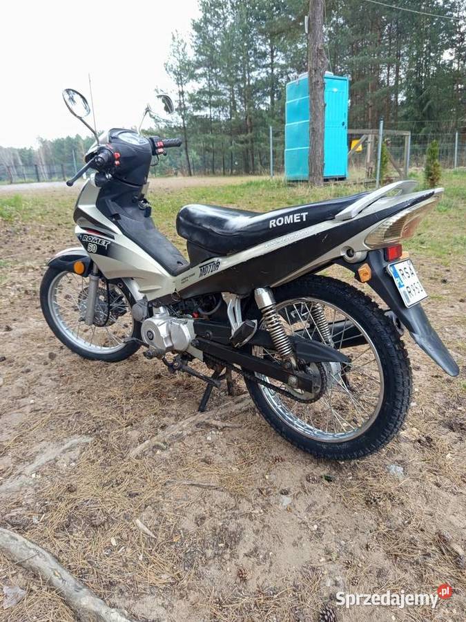 SKUTER ROMET OGAR 900 Przebieg 7700 nieuszkodzony Ostrowy nad Okszą sprzedam