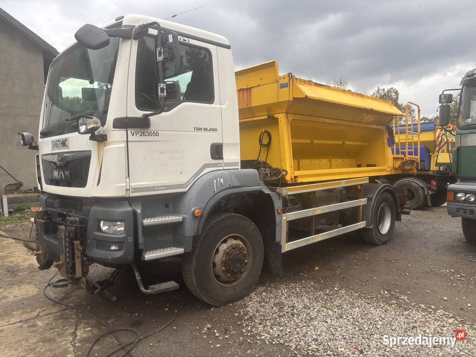 MAN TGM 18290 4x4BB 2017 Piaskarka Solarka podkarpackie Ropczyce