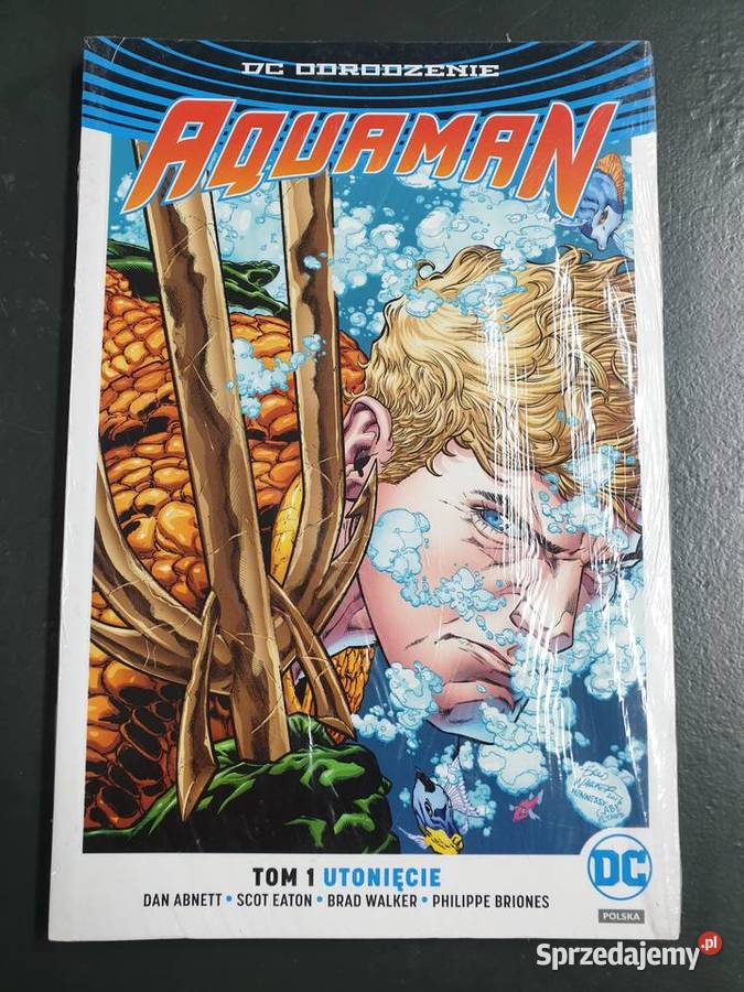 Aquaman DC Odrodzenie tom 1 Utonięcie Egmont Superbohaterowie Komiksy Gdynia sprzedam