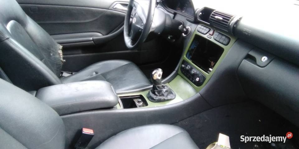 Cl203 Coupe 200 Kompressor 2001r obniżane 1998cm3 Lublin