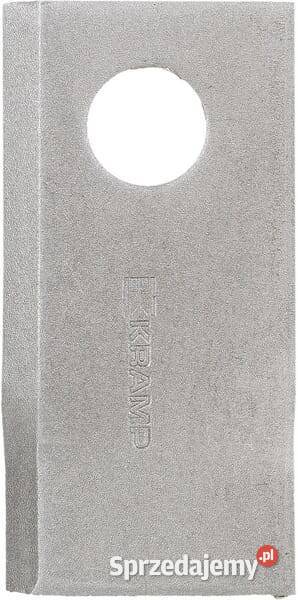 Nożyk kosiarki rotacyjnej prawy 96x48x4 mm otwór