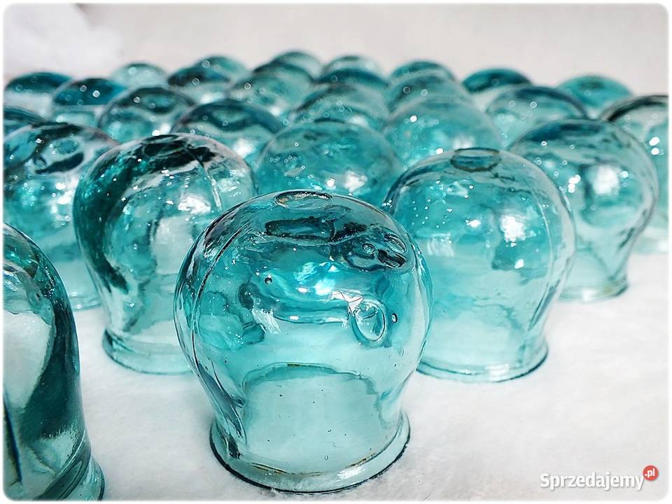 Stare Bańki Szklane 35 z lat 50tych Bańki lubuskie Żary