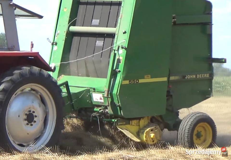 John Deere 550 nie 590 w lepszym stanie nie Rolujące (belujące)