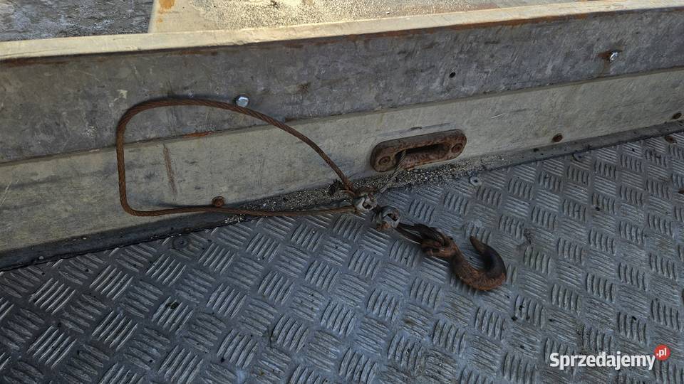 Przyczepa laweta Brenderup 35t wciągarka nowe Sochaczew sprzedam