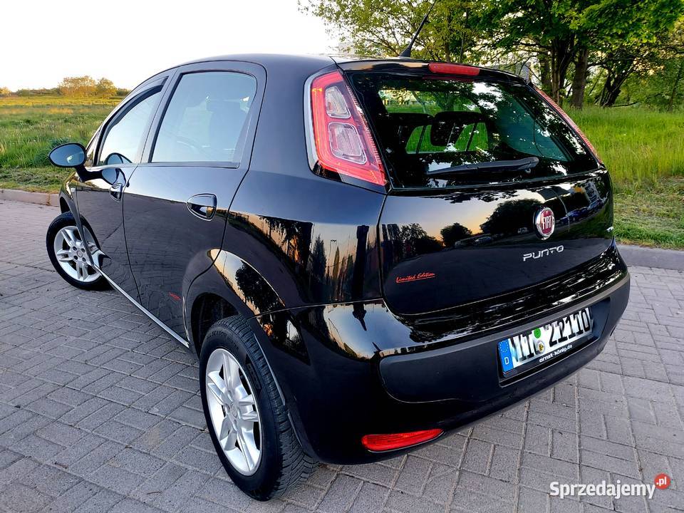 Fiat Punto Evo Benzyna 2010 Klima Alu Oryginał centralny zamek Ząbkowice Śląskie