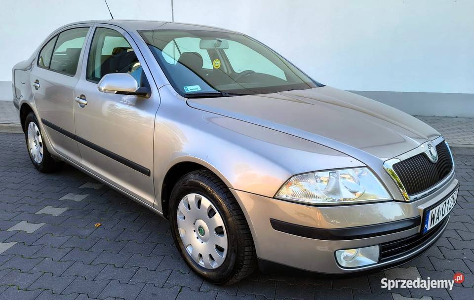 Skoda Octavia II 16 Salon Polska 2 Właścicieli złoty mazowieckie Warszawa
