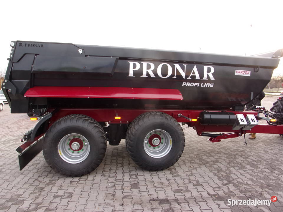 Przyczepa budowlana PRONAR T701HP skorupowa nieuszkodzony