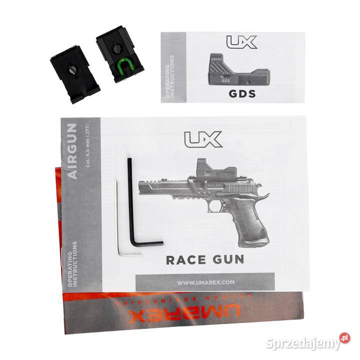 Pistolet wiatrówka Umarex RaceGun Set 45 mm BB Warszawa sprzedam