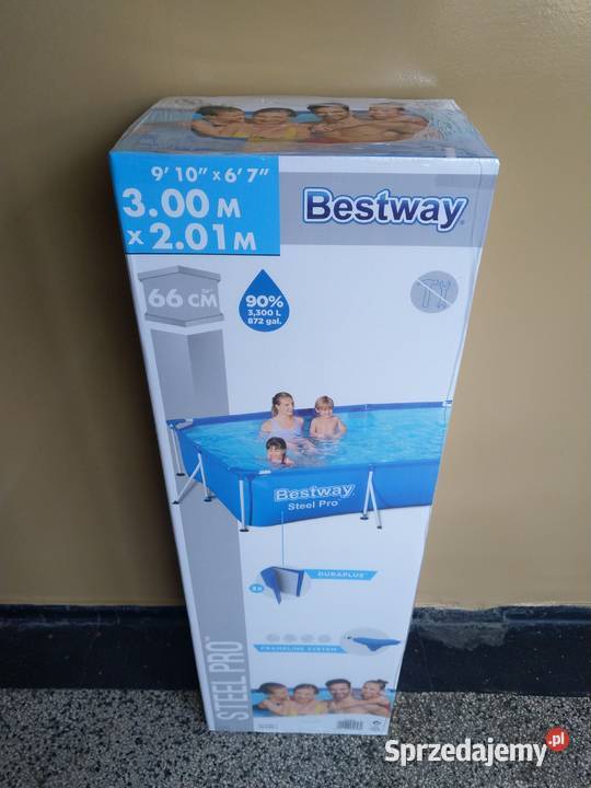 NAJTANIEJ Basen Stelażowy 300 x 201 x 66 Na Zabrze