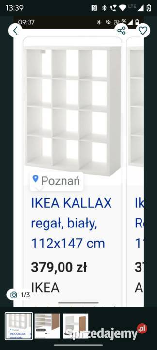 Kallax 4x3 okazja Głogów