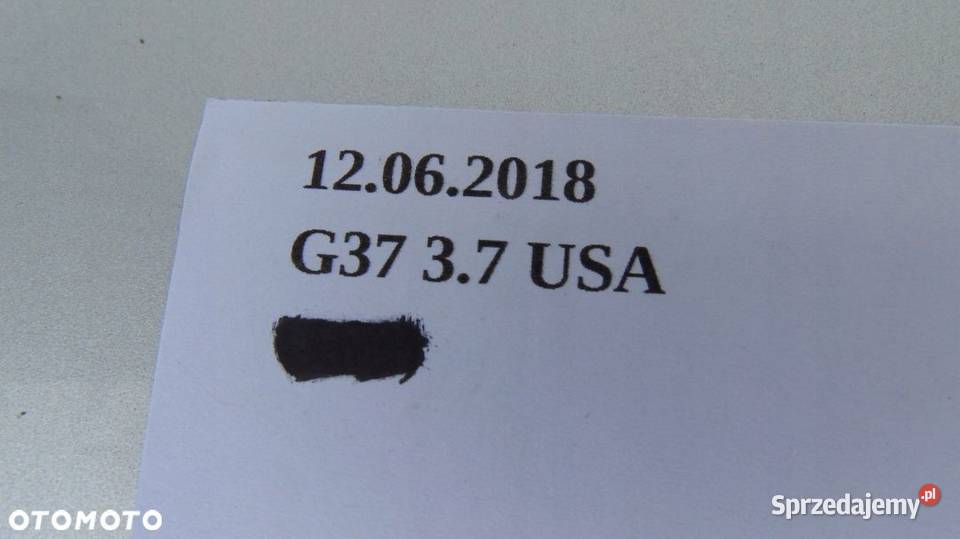 LISTWA PROGOWA PRÓG PRAWA LEWA INFINITI G37 0713 Nowy Tomyśl