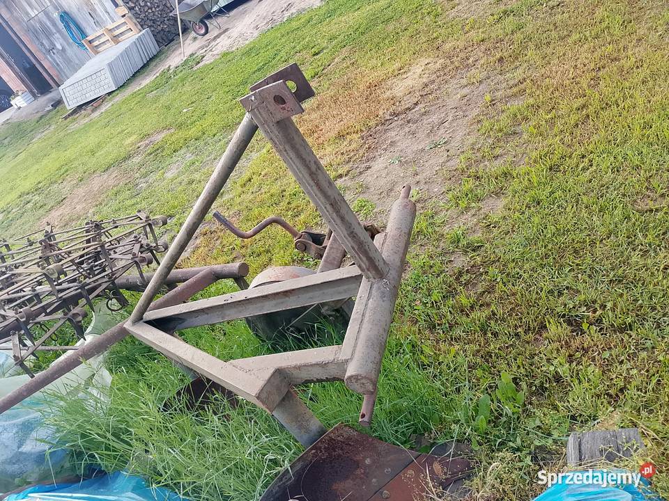 Sprzedam pług dwuskibowy brony kultywator nieuszkodzony Majdan Królewski sprzedam