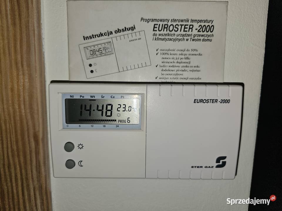 Regulatora EUROSTER2000 do sterowania pieca CO małopolskie Kraków