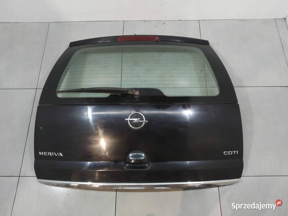KLAPA TYŁ CZARNA Opel Meriva I 20022010 A osobowe