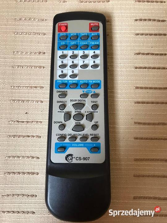 Oryginalny pilot CAT CS907 amplituner Opole