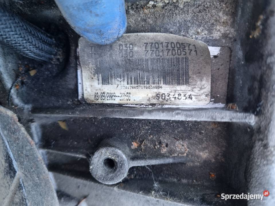 RENAULT MEGANE 3 16 16V SKRZYNIA BIEGÓW MANUALNA podkarpackie Kolbuszowa sprzedam