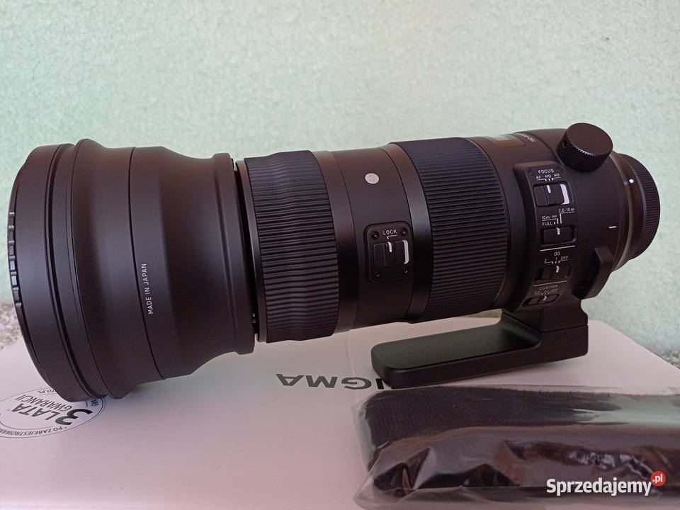 Sigma 150600 DG OS HSM Sport CANON wielkopolskie Książ Wielkopolski