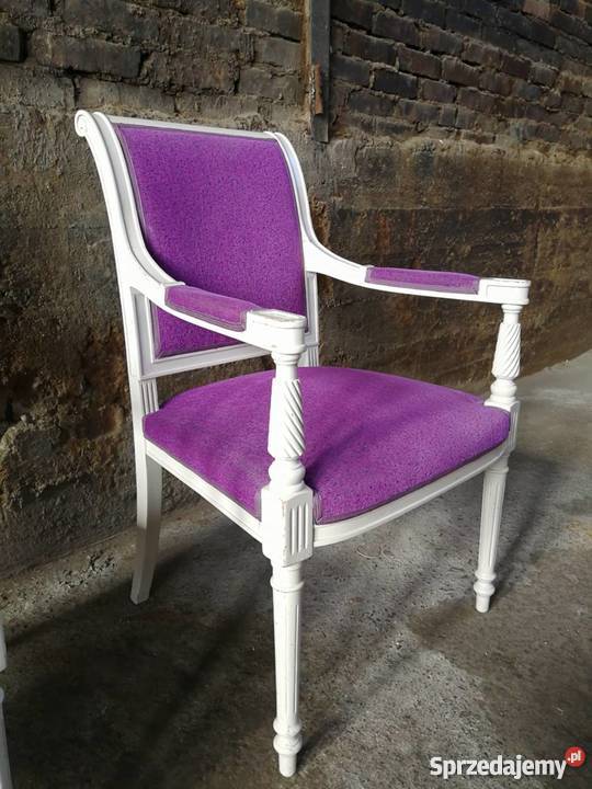 Fotelfotelik Ludwik XVI do toaletkibiurka