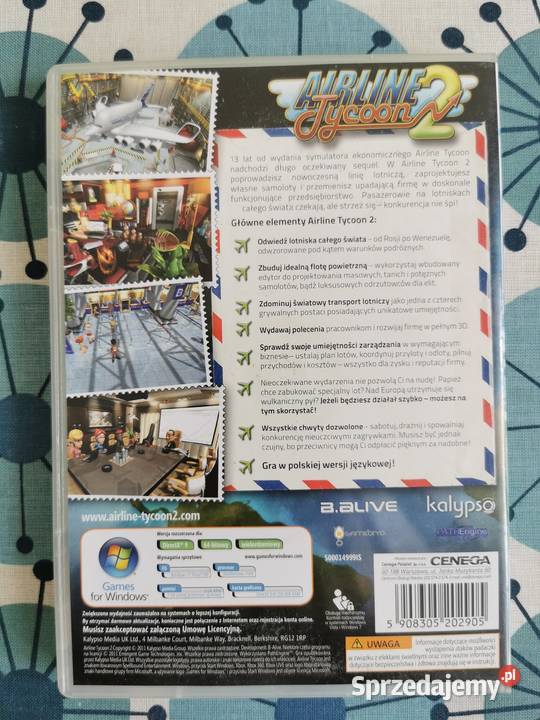 PC Airline Tycoon 2 dubbing Puławy