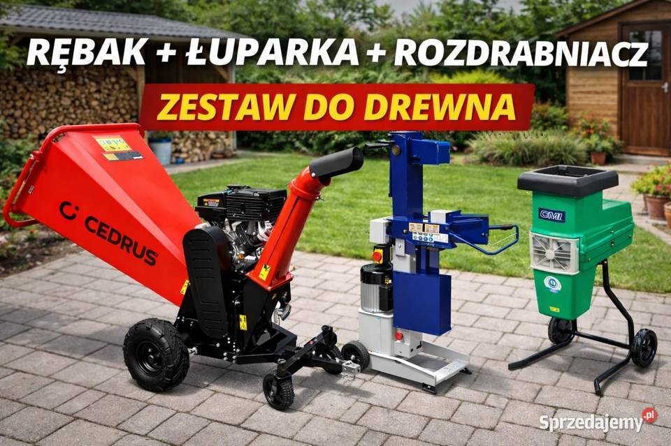 Rębak 15 Wynajem Wodzisław Śląski Łuparka Rozdrabniacze Ogród śląskie