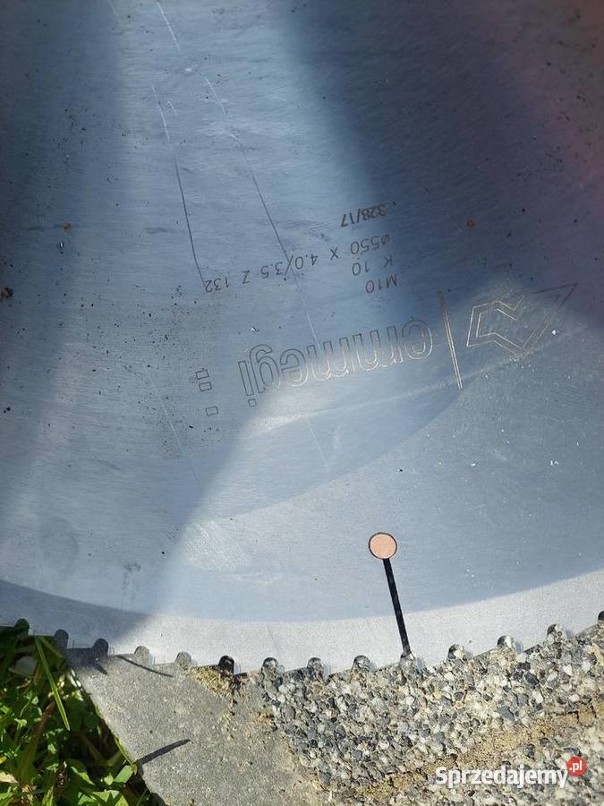 Trcza piła emmegi metale spiek Blizne