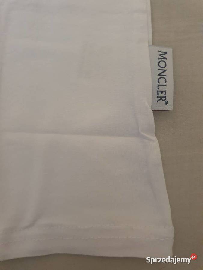 NOWA koszulka Moncler tshirt pp blaszka M pomorskie