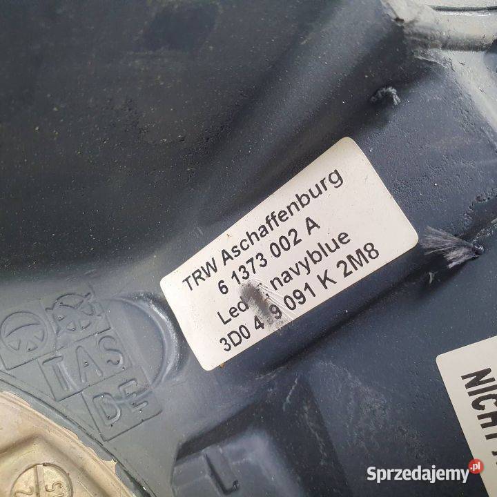 KIEROWNICA VOLKSWAGEN PHAETON kujawsko-pomorskie Lipno