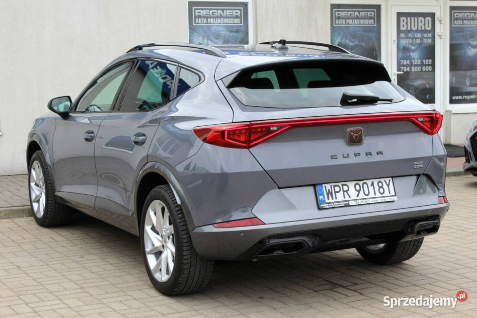 Cupra Formentor Automat SalonPL LED FV23 elektrochrom. lusterko wst. mazowieckie Sokołów sprzedam