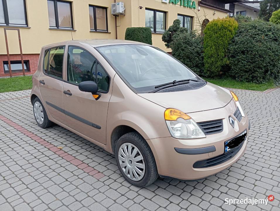 Renault Modus 12 benzyna przegląd i OC na manualna Modus śląskie Bielsko-Biała