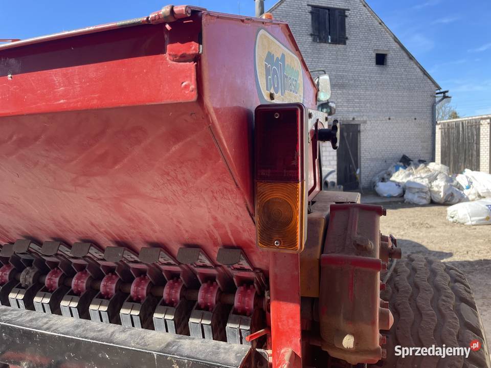 Zestaw uprawowo siewny rolmasz Kutno 4m agregat sprzedam