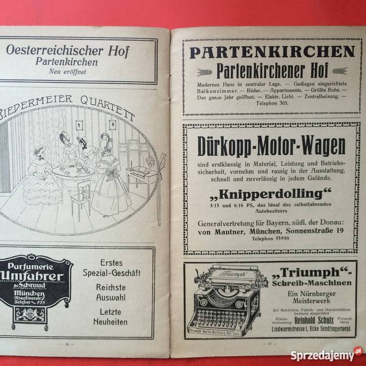 761 Deutsches Theater Mnchen 1916 r Szczecin sprzedam