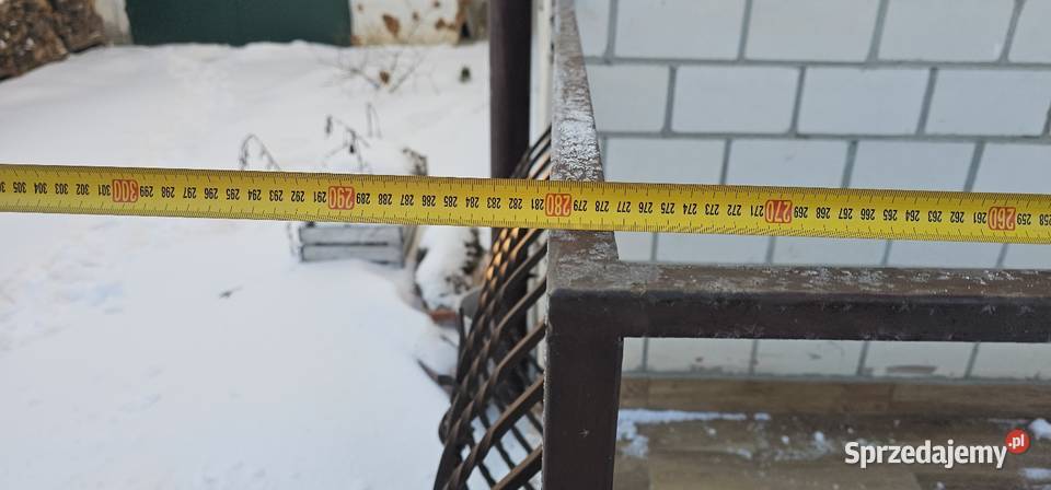 Balustrada z furtką mazowieckie Piaseczno