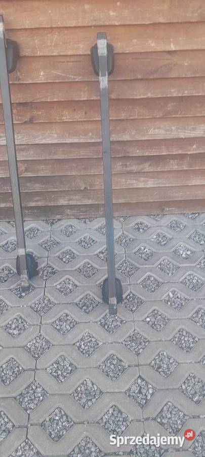 BAGAŻNIK DACHOWY BELKI NA RELINGI ATERA SIGNO Dobiegniew