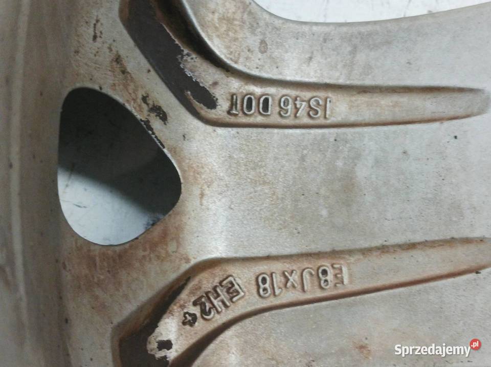 FELGA ALUMINIOWA R18 5X120 ET46 O72MM 8JX18EH2 sprzedam